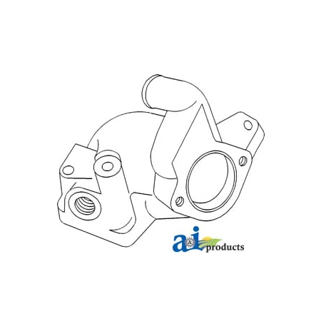 A & I Products Thermostat Body 8" x6" x6" A-746835M1